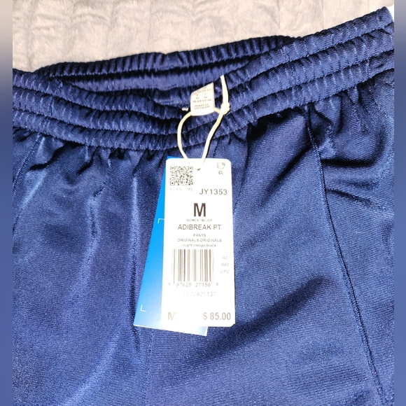 NWT Adidas Originals Adibreak Pants, Night Indigo | Black, M - Picture 3 of 11